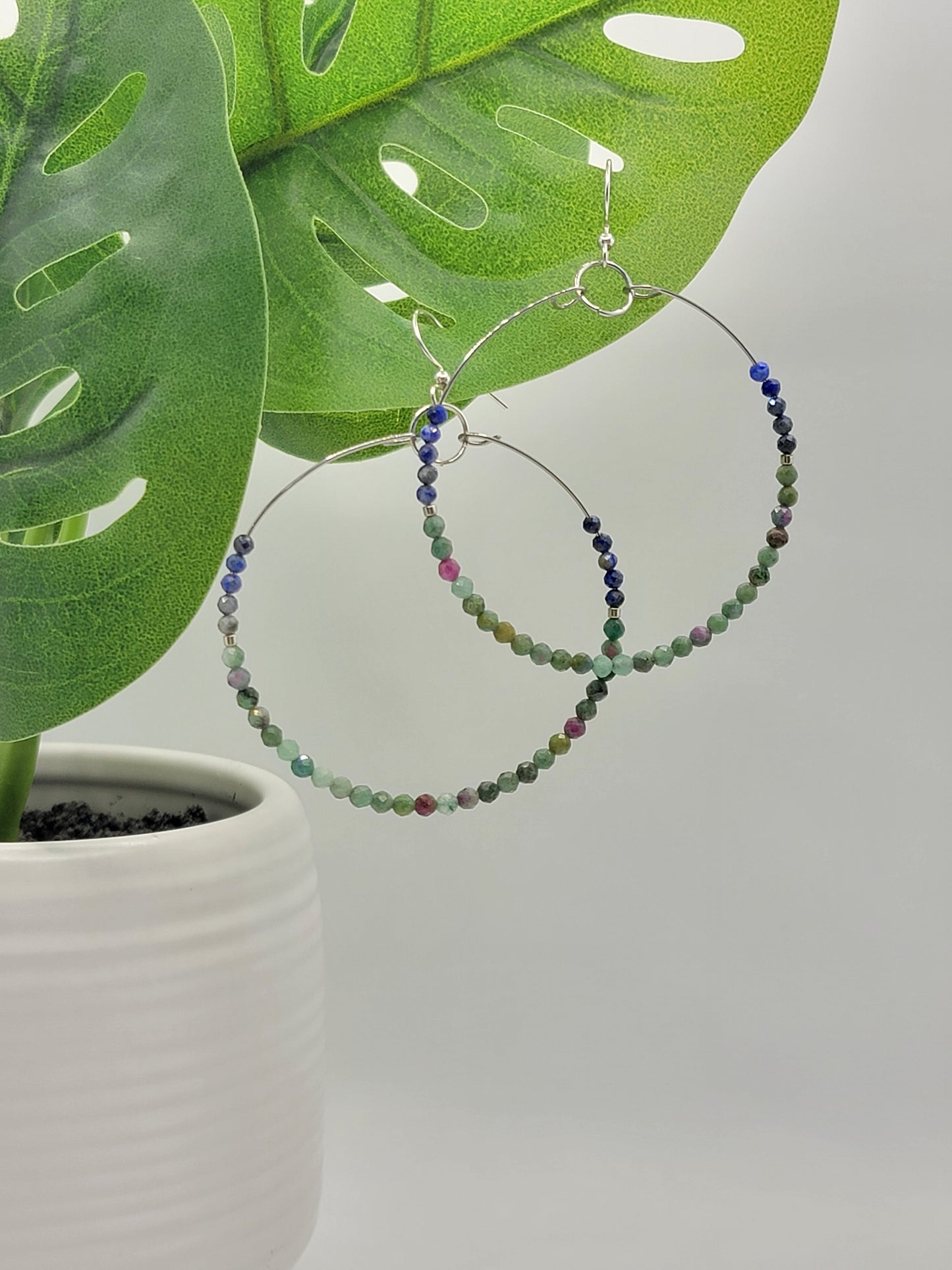 Gorgeous hoop earrings