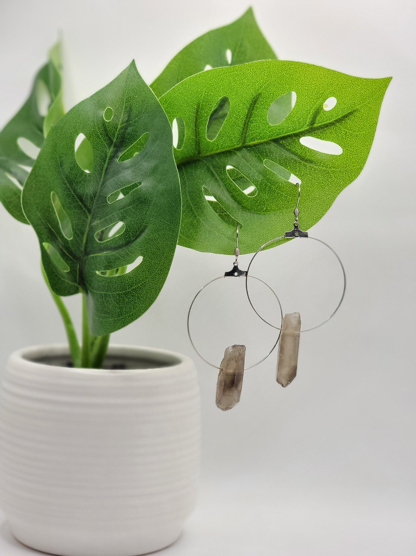 Smoky Quartz Earrings