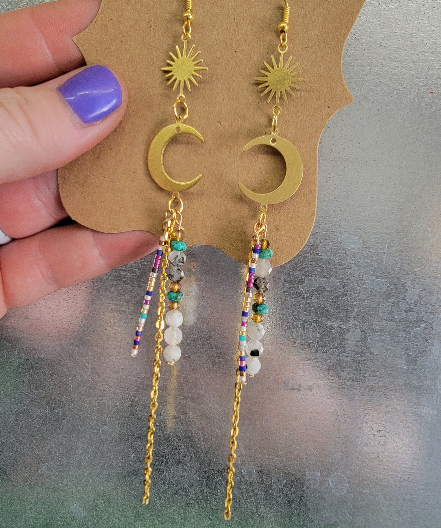 Moon Earrings