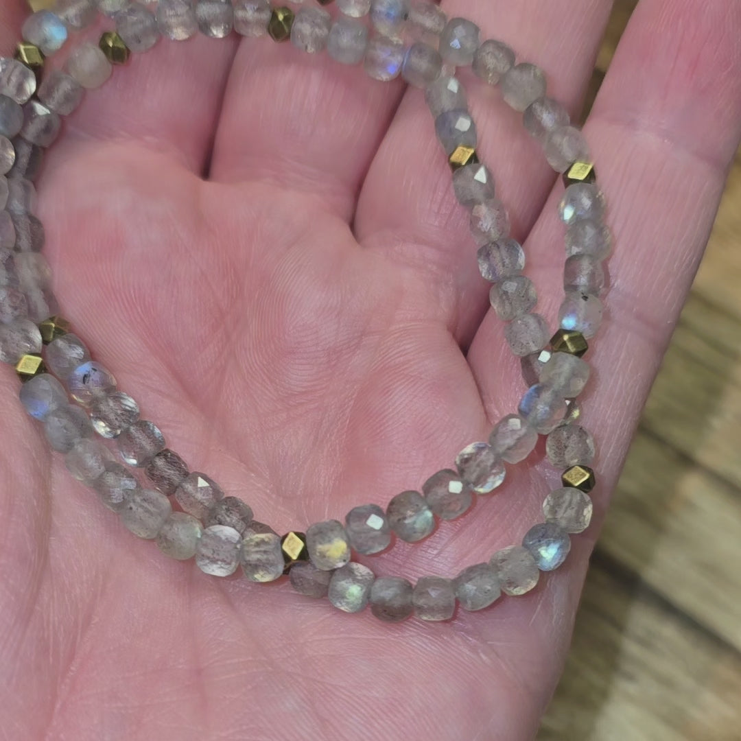 Flashy Labradorite Bracelet