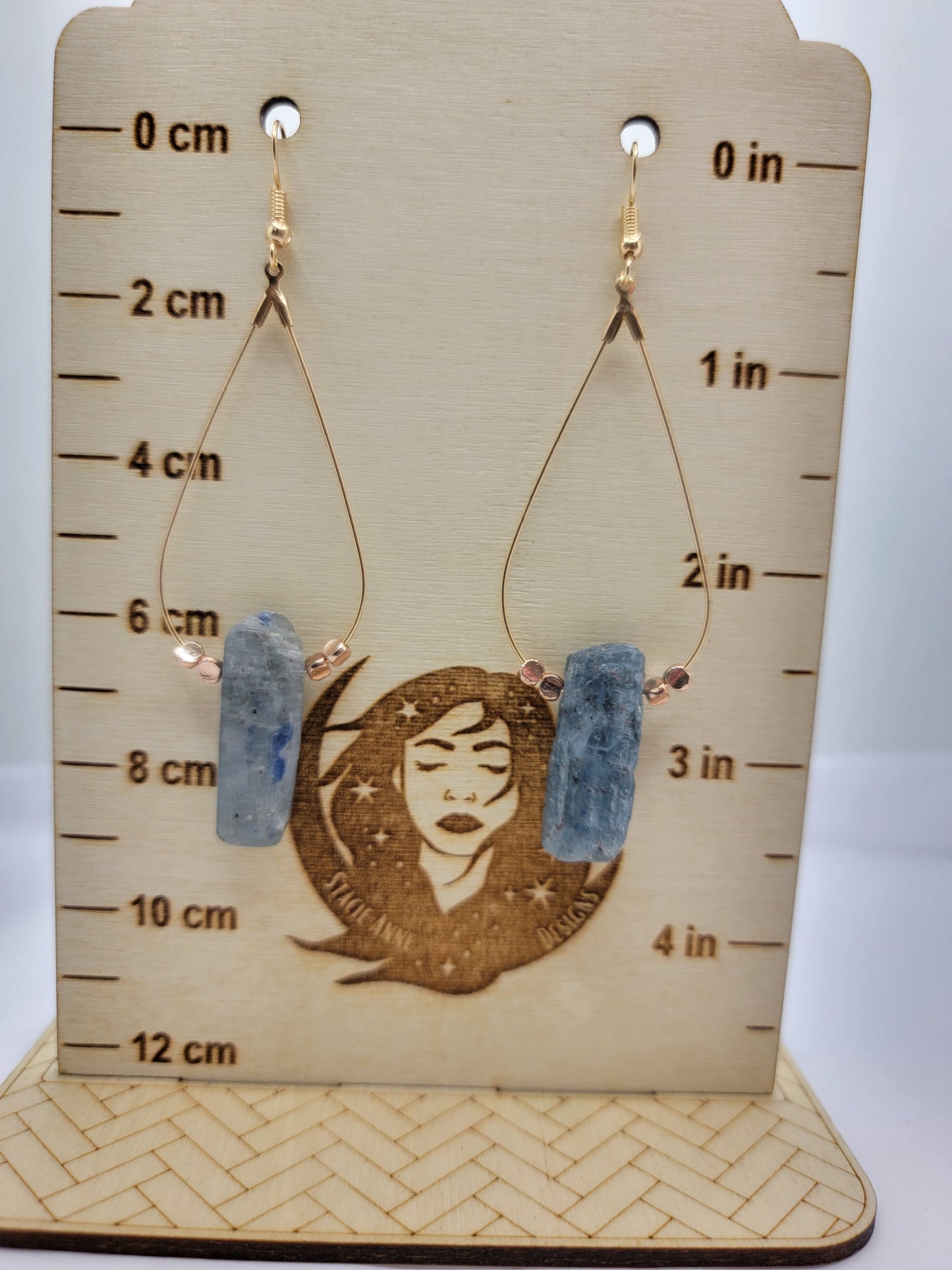 Blue Kyanite Earrings ✨️