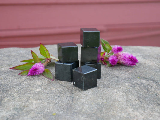 Black Tourmaline Crystal Cubes