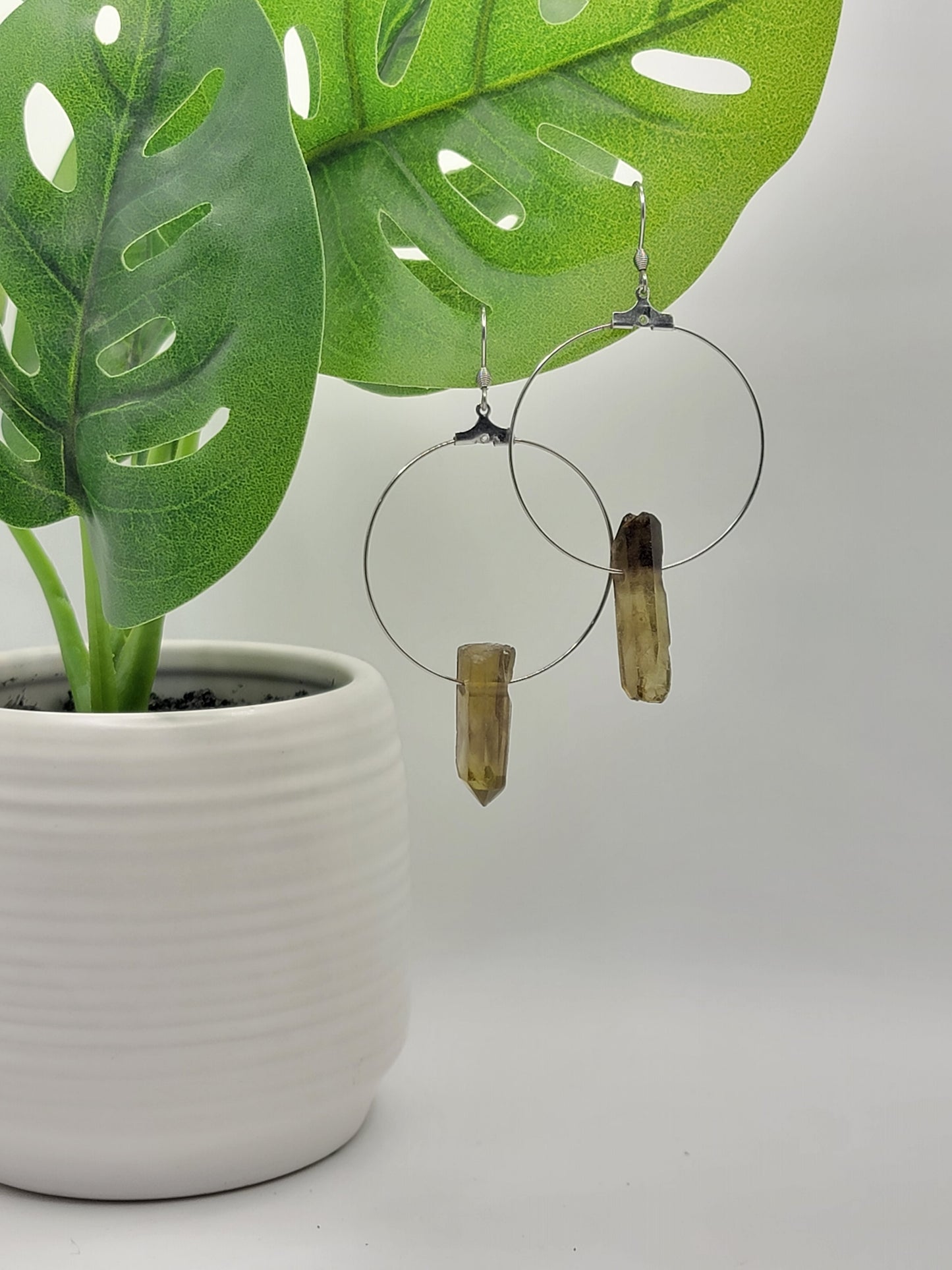 Smoky Quartz Earrings