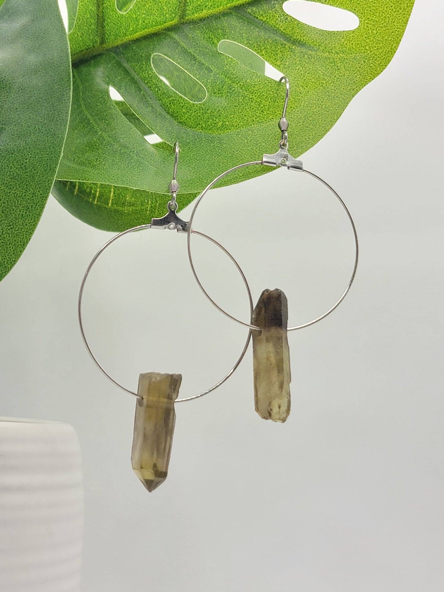 Smoky Quartz Earrings