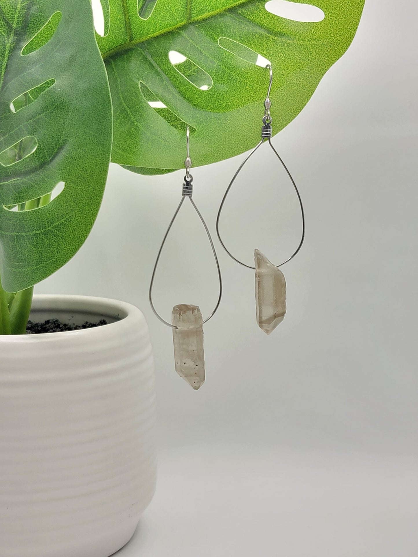 Smoky Quartz Earrings