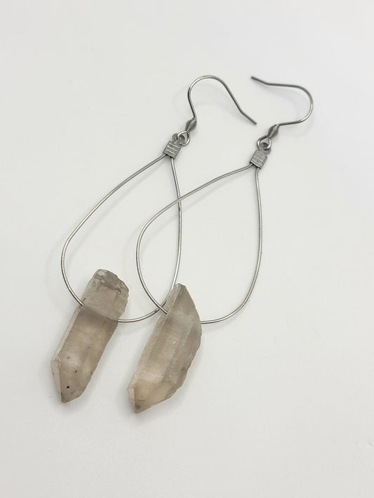 Smoky Quartz Earrings