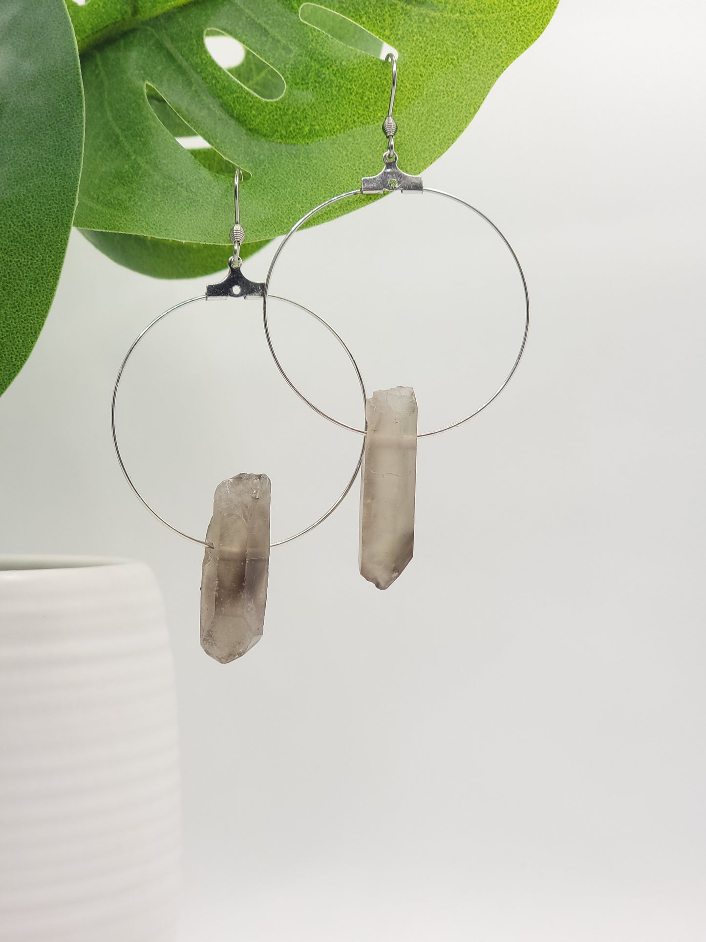 Smoky Quartz Earrings