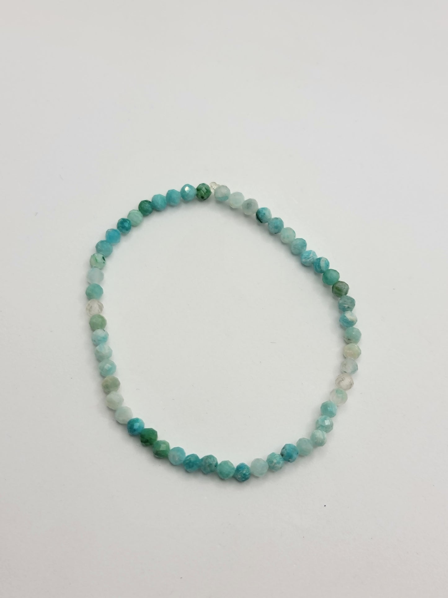 Faceted Amazonite Bracelet