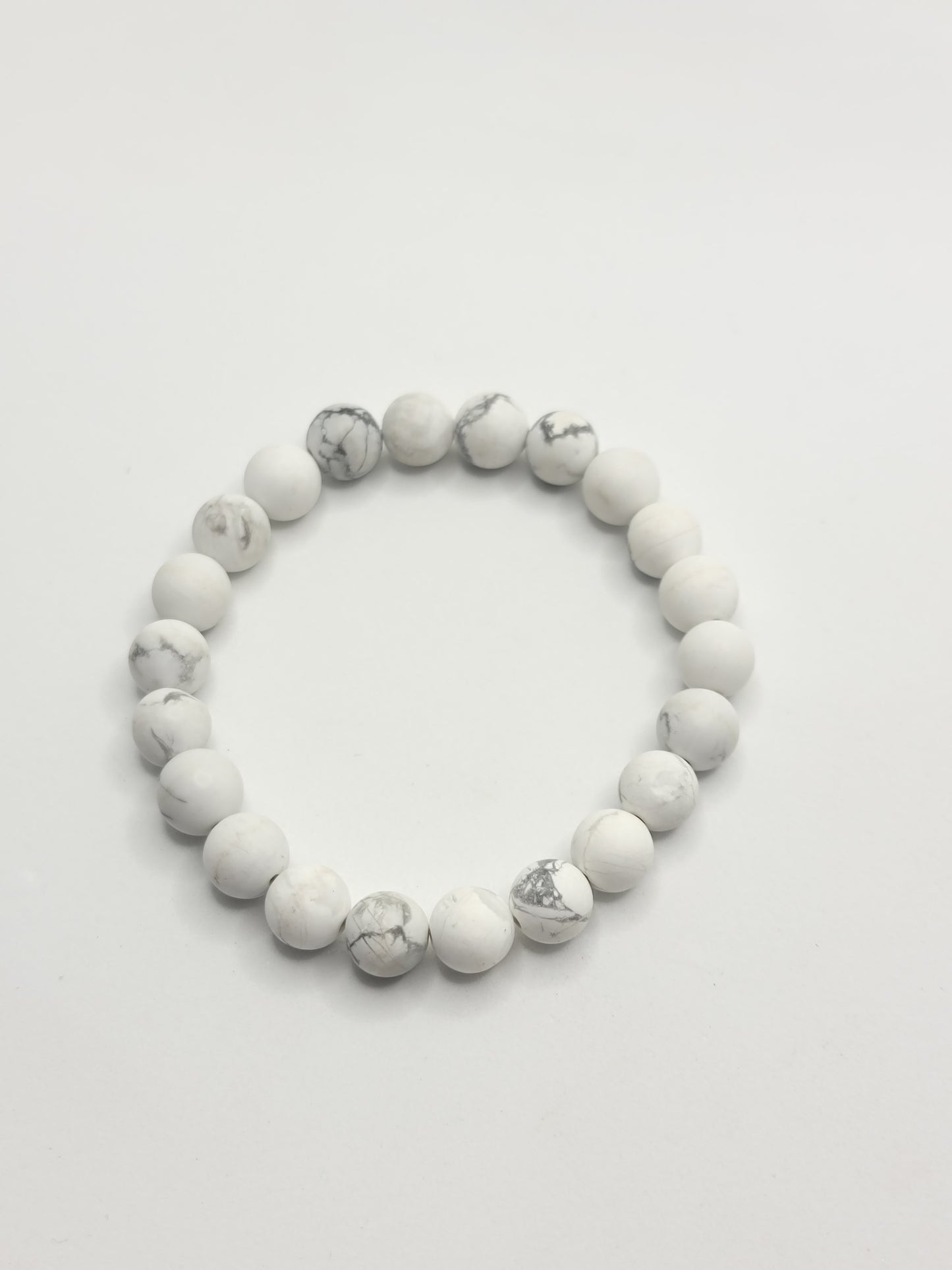 White Howlite Bracelet