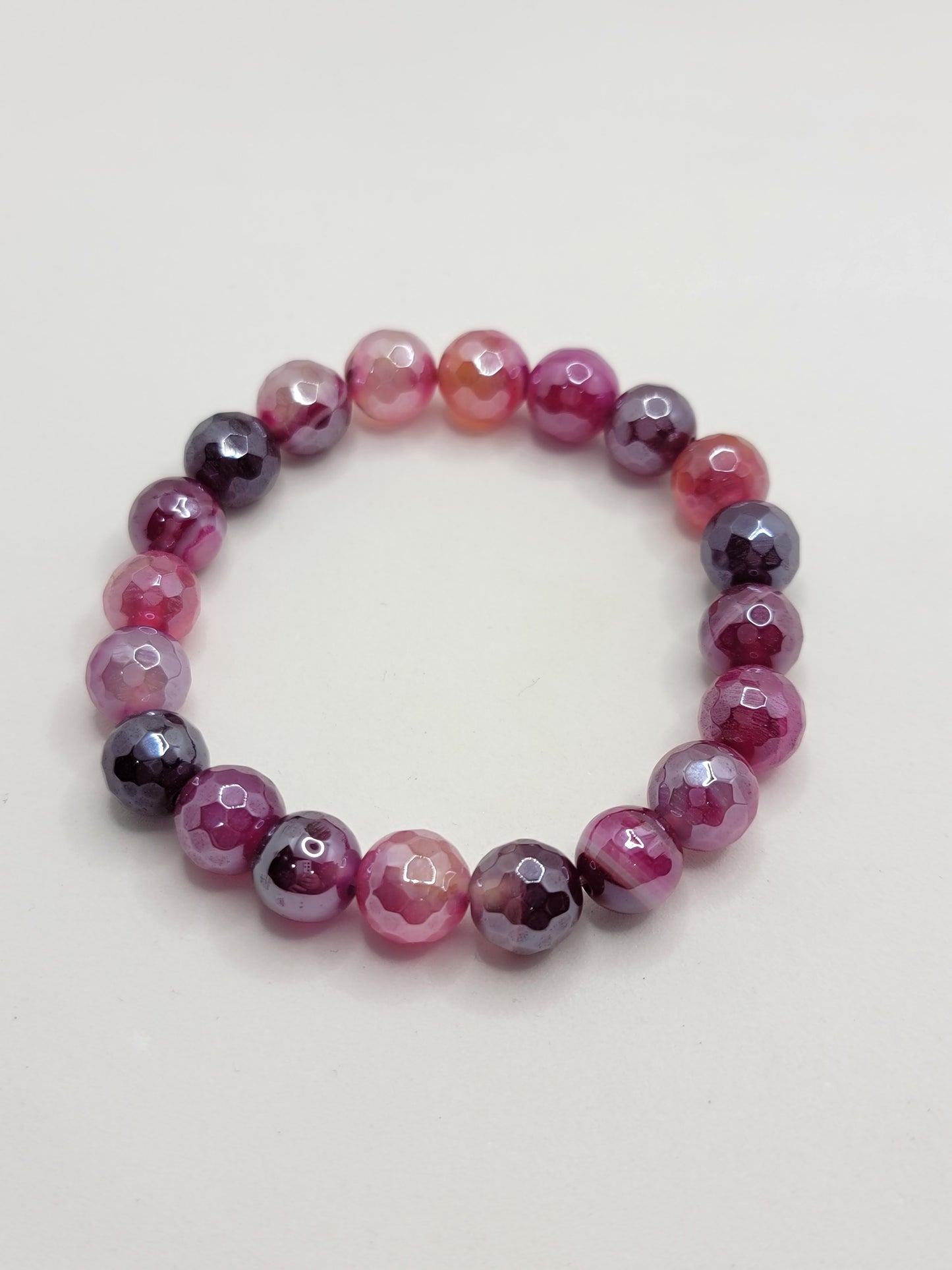 Aura Agate Bracelet