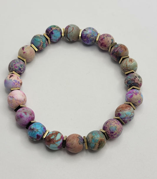 Sea Sediment Jasper Bracelet