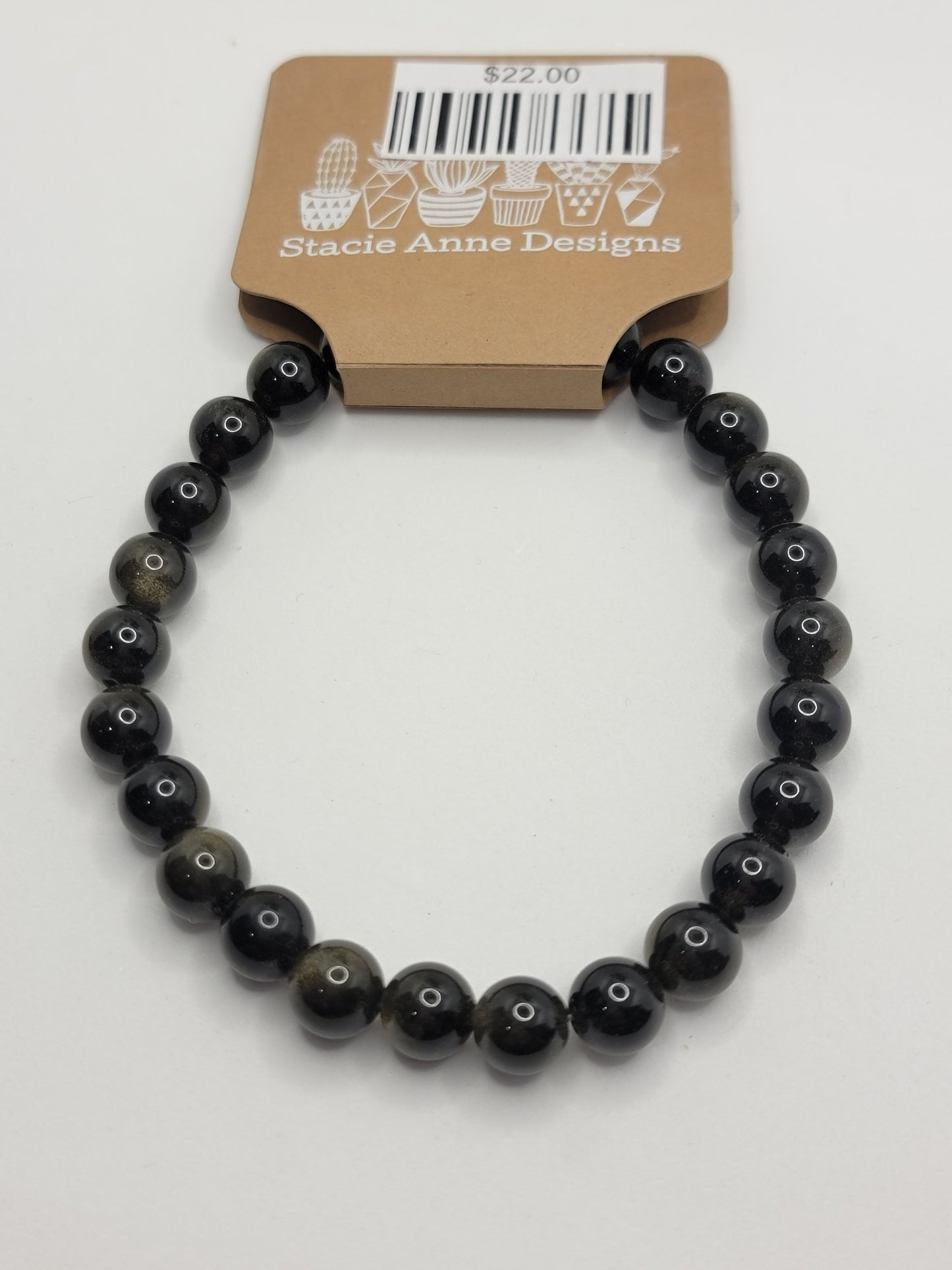 Black Obsidian Bracelet