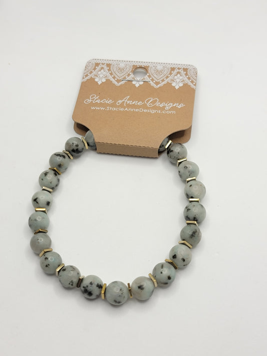 Kiwi Jasper Bracelet