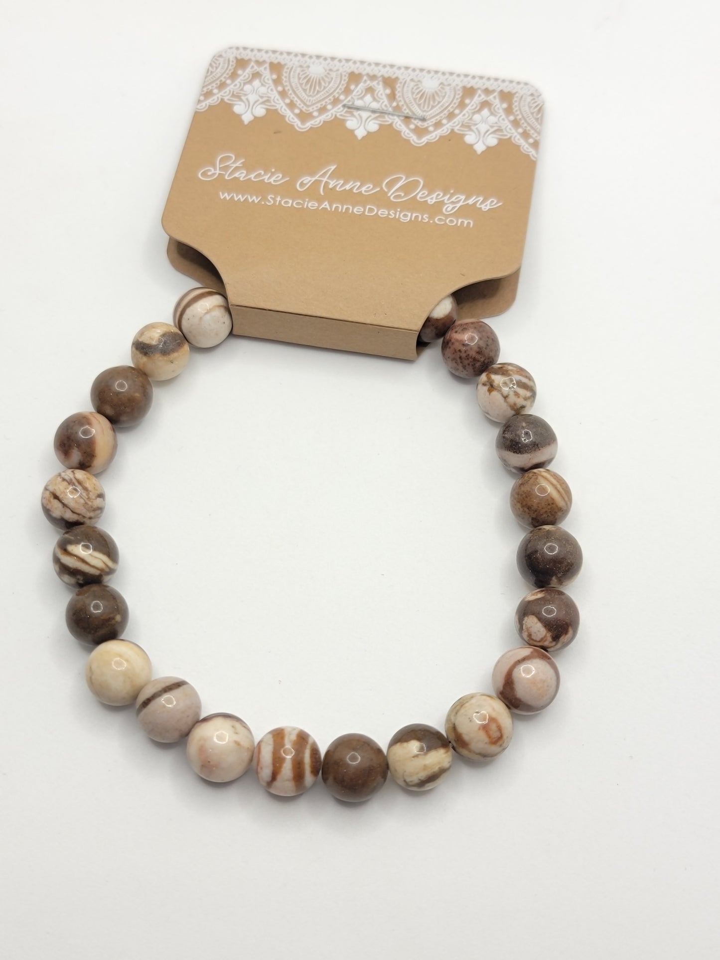 Brown Zebra Jasper Bracelet