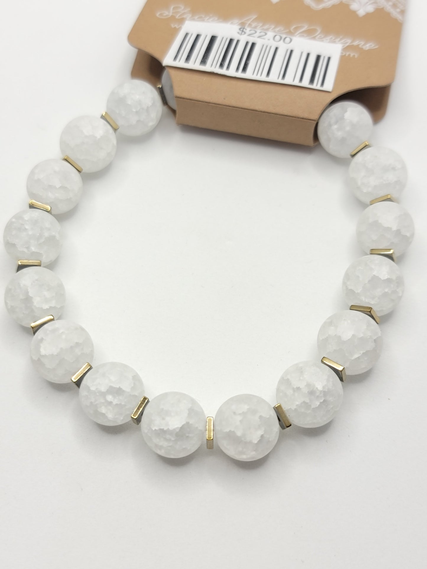 Crackle Quartz Bracelet