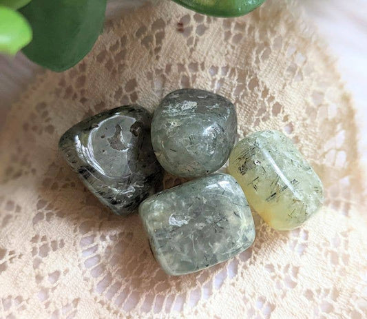 Tumbled Prehnite