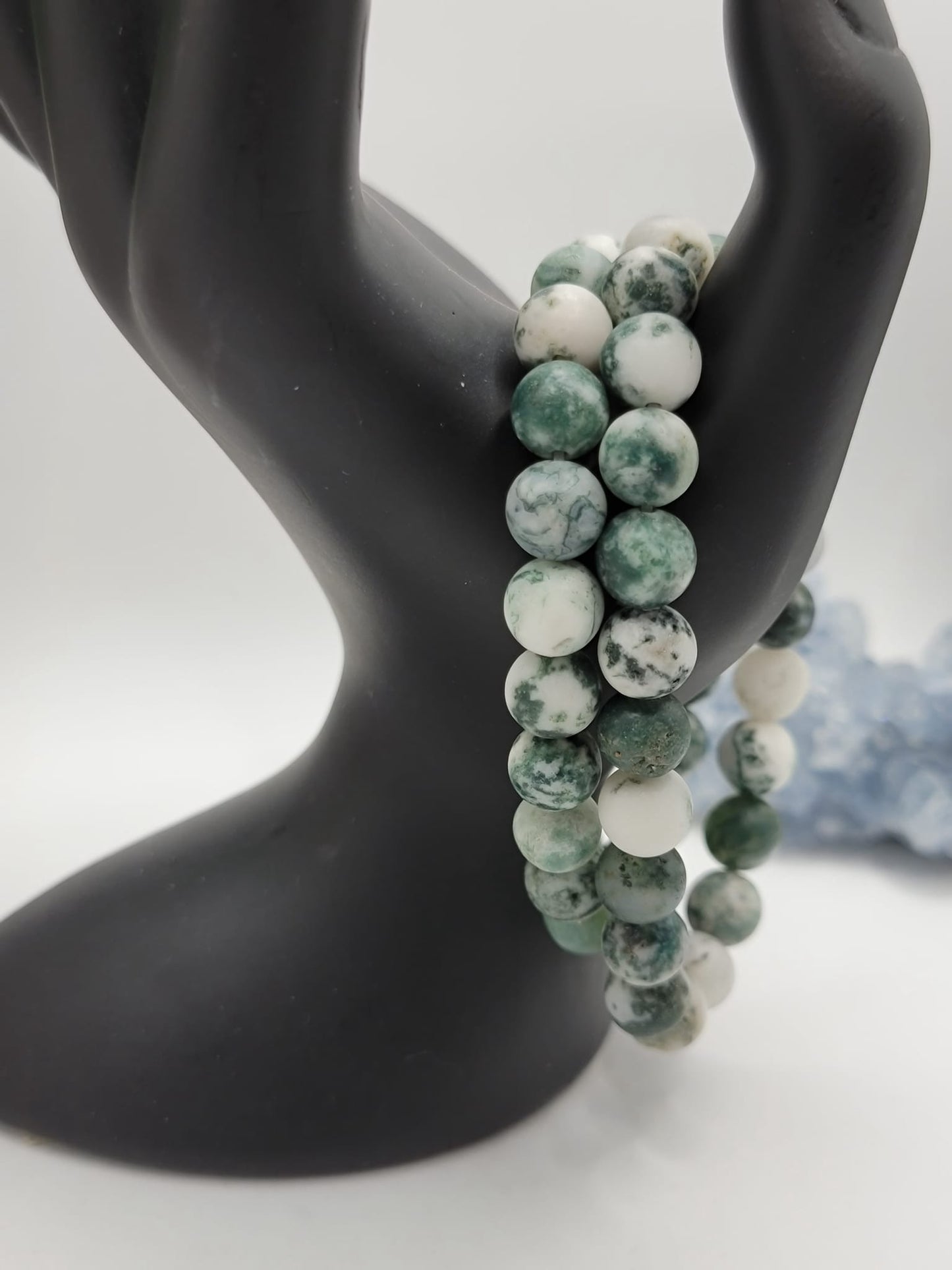Tree Agate Bracelet - Matte