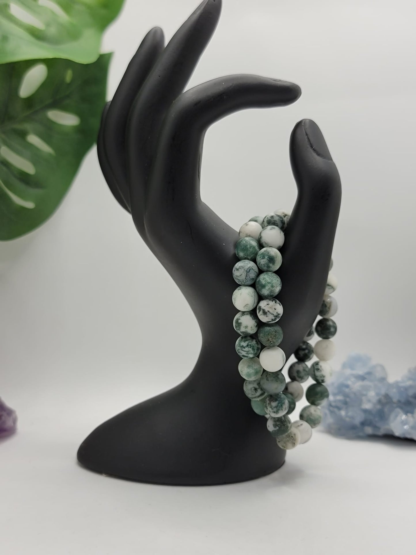 Tree Agate Bracelet - Matte