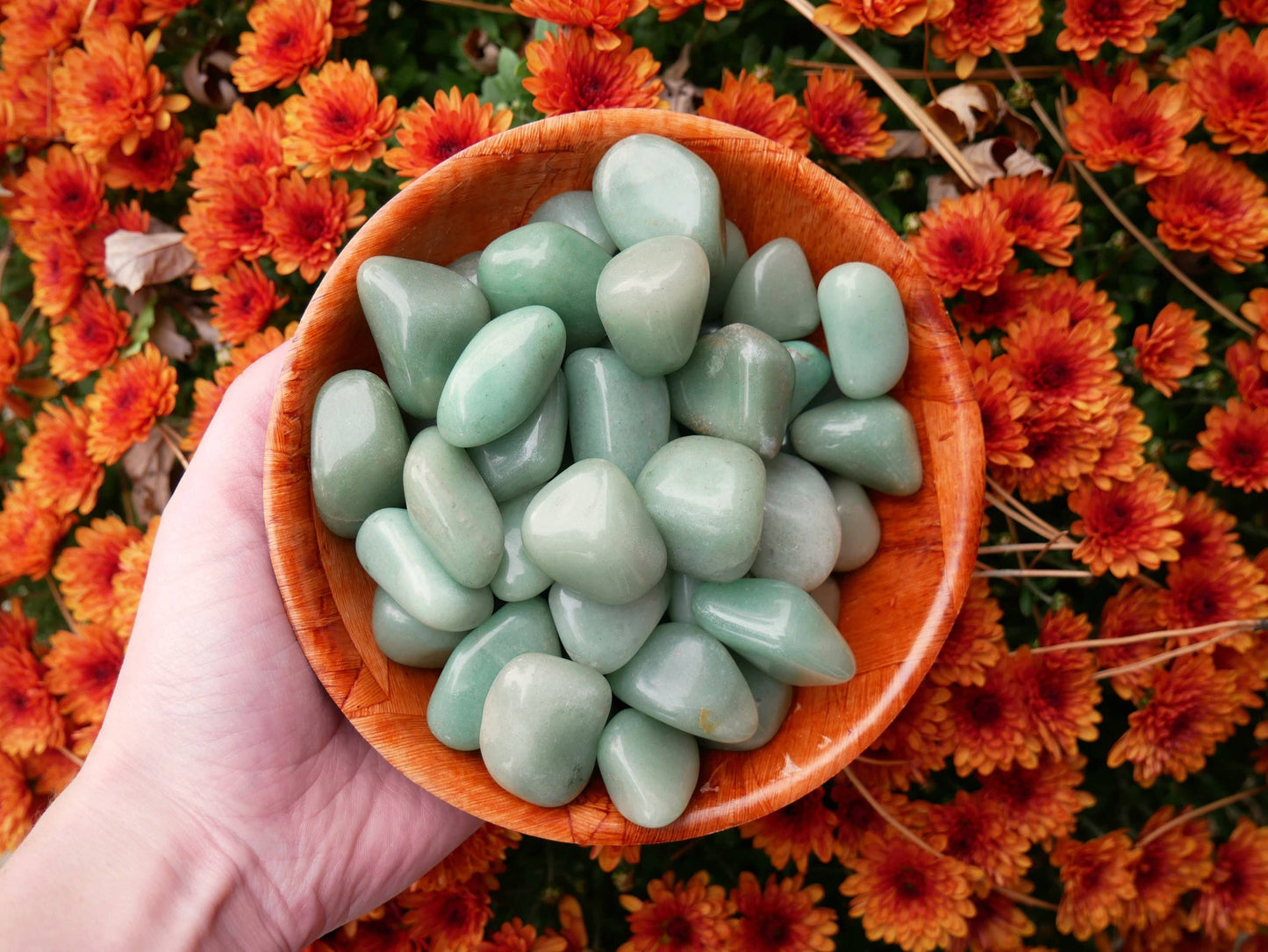 Green Aventurine Tumbled Stones Crystals