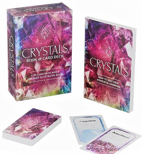 Crystals Oracle Book & Card Deck