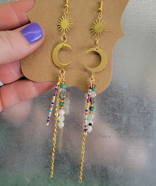 Moon Earrings