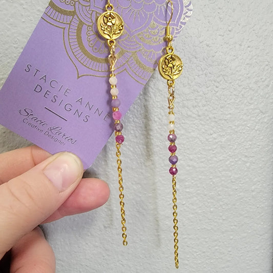 Simply Gorgeous Floral Earrings